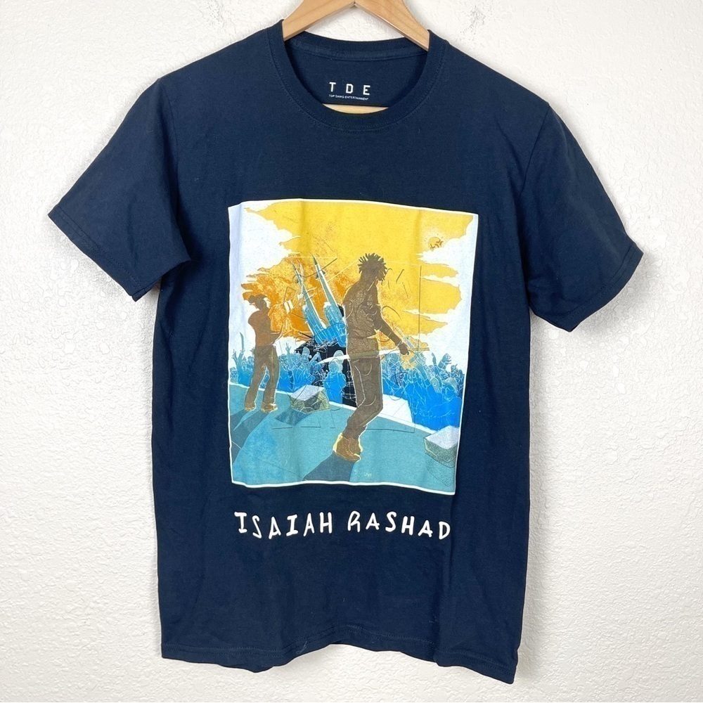 TDE Isaiah Rashad Lil‎ Sunny Tour Graphic Top Size Small Men